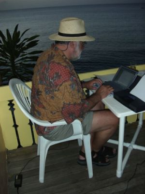 End of day, Barbados