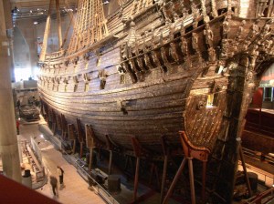 Vasa in the museum in Stockholm