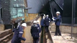 Victory guides learning the ropes