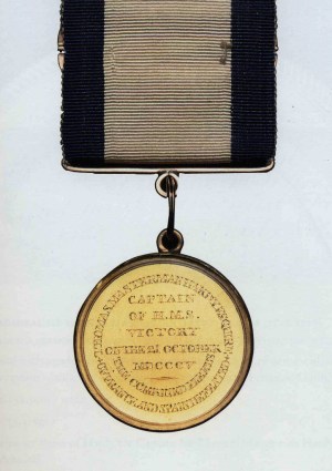 Captain Hardy’s Small Gold Trafalgar Medal