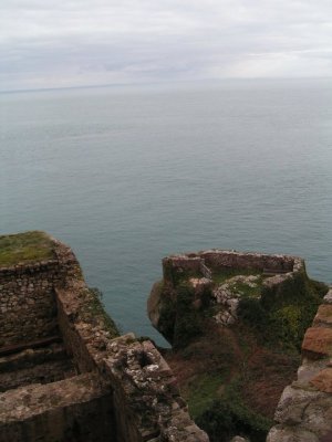 France is clearly visible from Mt Orgueil