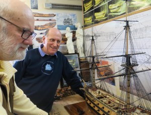 Darch and JS with Agamemnon